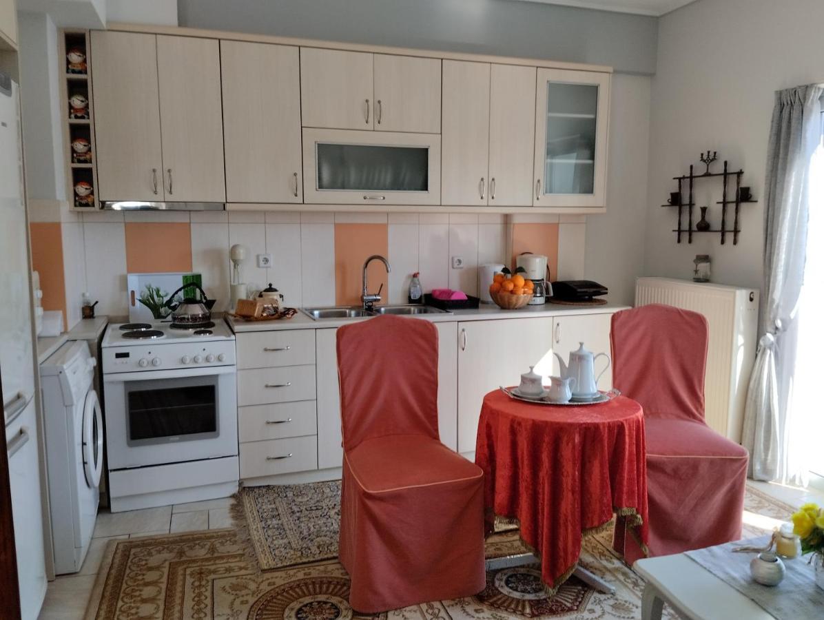 Πέτρινο Στη Θάλασσα Apartment Nafpaktos Bagian luar foto