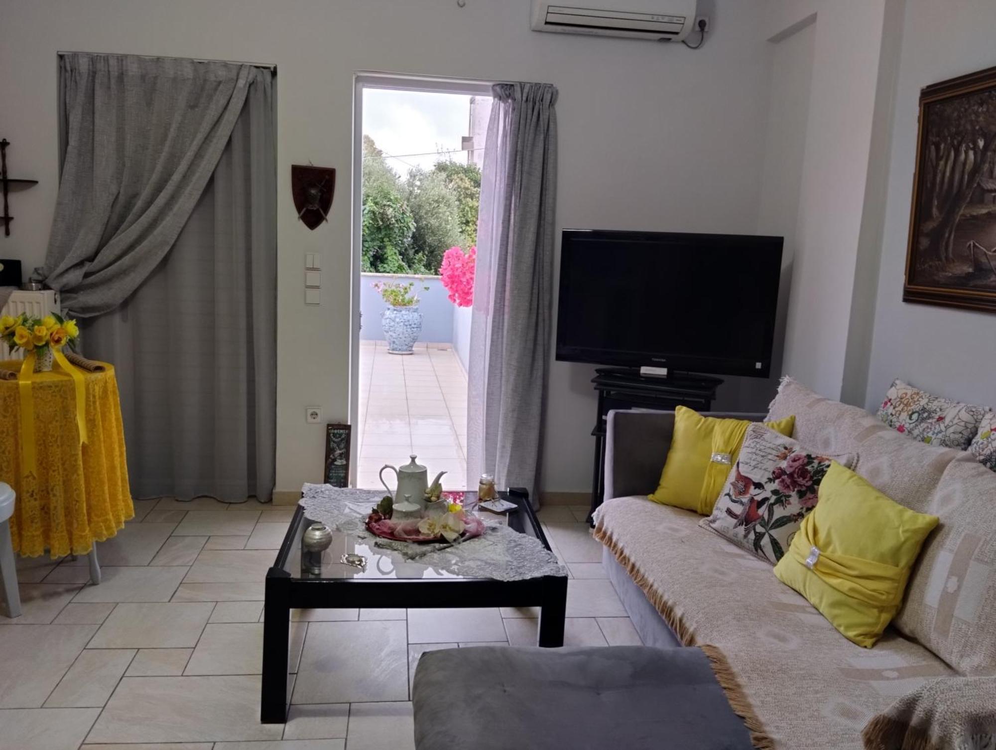 Πέτρινο Στη Θάλασσα Apartment Nafpaktos Bagian luar foto