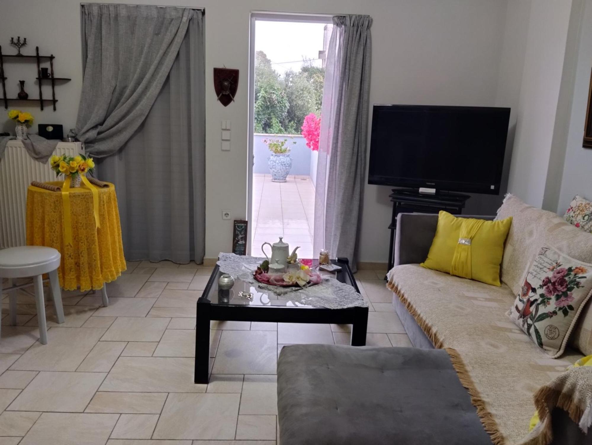 Πέτρινο Στη Θάλασσα Apartment Nafpaktos Bagian luar foto